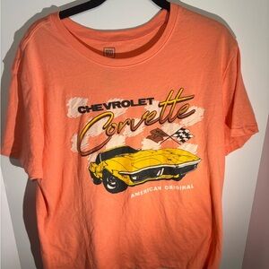 Hybrid Apparel Orange GM Logo Tee